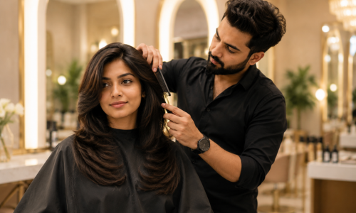 Professional hair styling