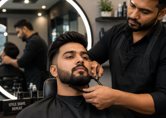 beard styling